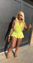 Load image into Gallery viewer, Cotton Candy Romper Lime
