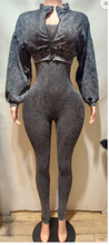 Load image into Gallery viewer, That Girl jumpsuit SET Black
