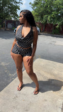 Load image into Gallery viewer, Spotted Black Two Piece Set
