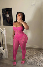 Load image into Gallery viewer, Bare Intentions Pink Jumpsuit
